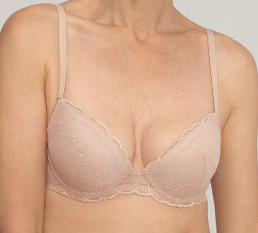 Karina - Reggiseno Push-Up Pizzo Continuativo