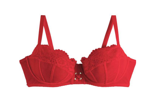 Steffy: Reggiseno Sfoderato Rosso