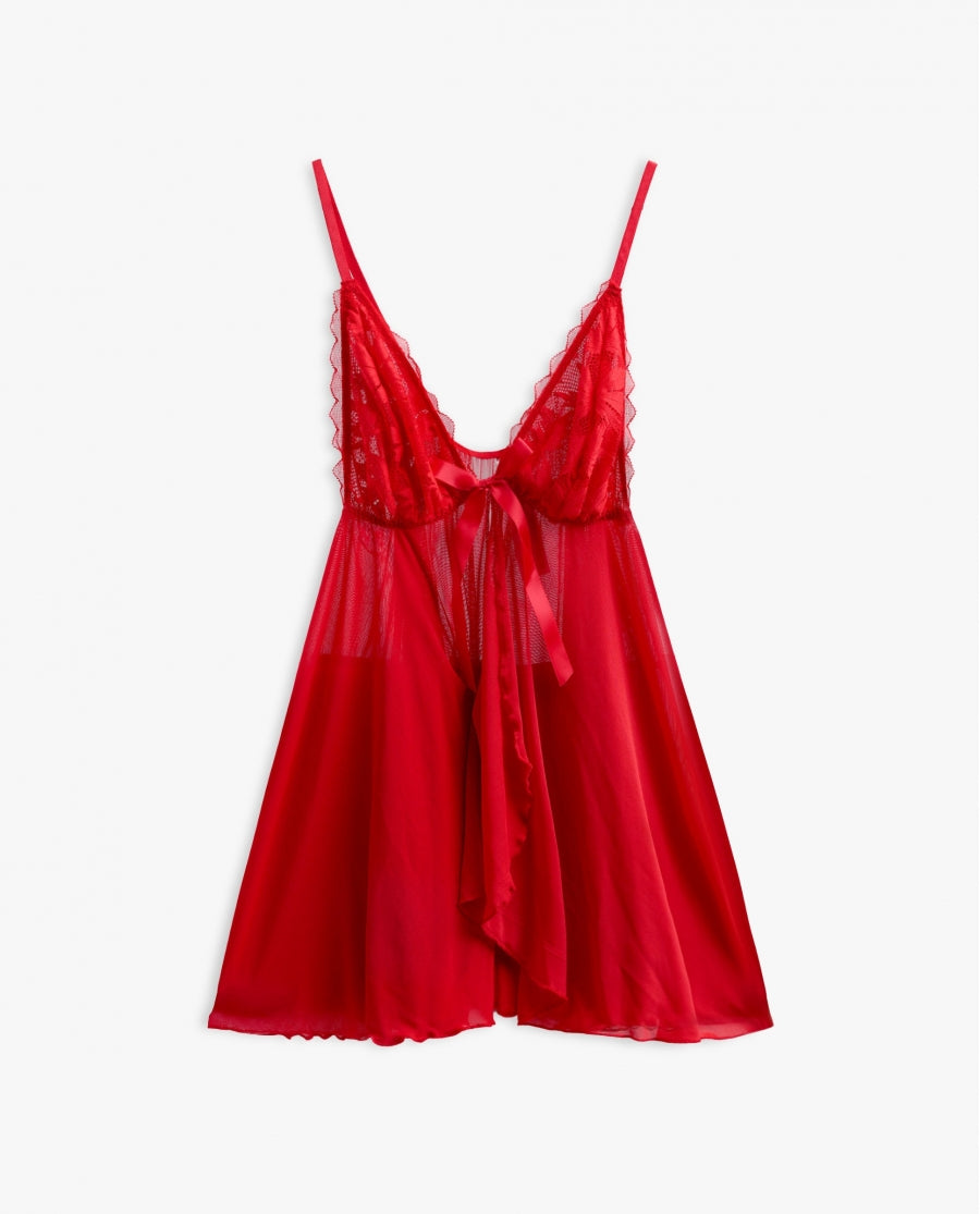 Babydoll Rosso