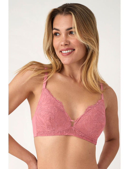 Z14561 - Reggiseno Triangolo Senza Ferretto Rosa